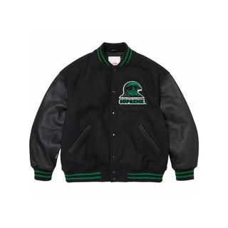 シュプリーム(Supreme)の【L】Supreme Wave Varsity Jacket(スタジャン)