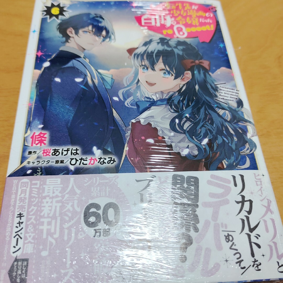 「転生先が少女漫画の白豚令嬢だったreBoooot! 6」ひだか なみ / 桜 エンタメ/ホビーの漫画(少女漫画)の商品写真