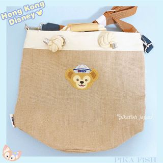 【現地購入☆正規品】ダッフィー　ショルダーバッグ　ハンドバッグ　香港ディズニー