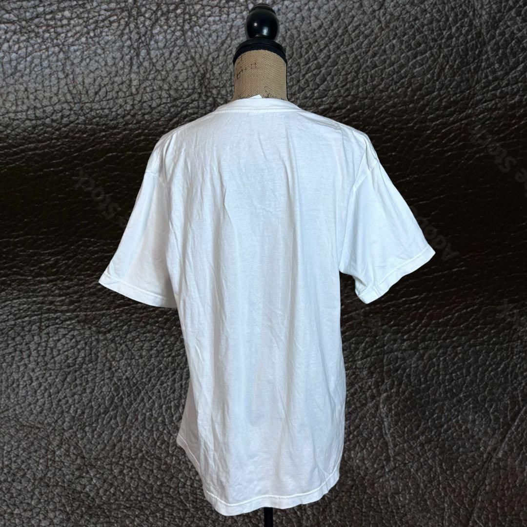 NTTdocomo(エヌティティドコモ)の【つながる詩の日】ahamo コラボプリントTシャツ　アニメ　ホワイト　XL レディースのトップス(Tシャツ(半袖/袖なし))の商品写真