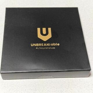 ライトニング UNBREAKcable iPhone 充電ケーブル 1M　黒(映像用ケーブル)