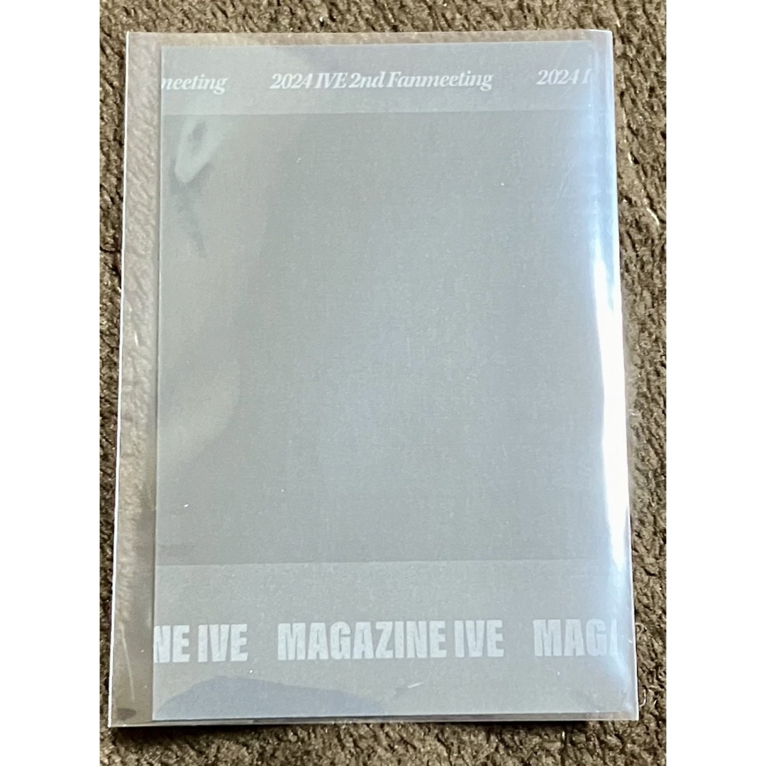 IVE(アイヴ)のIVE MAGAZINE IVE ポラロイド　ユジン エンタメ/ホビーのCD(K-POP/アジア)の商品写真