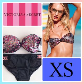 ヴィクトリアズシークレット(Victoria's Secret)のレア 新品 水着ヴィクトリアシークレット スパンコール XS(水着)