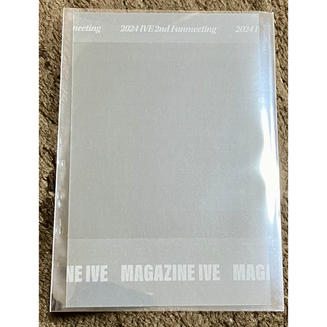 IVE(アイヴ)のIVE MAGAZINE IVE ポラロイド　ガウル エンタメ/ホビーのCD(K-POP/アジア)の商品写真