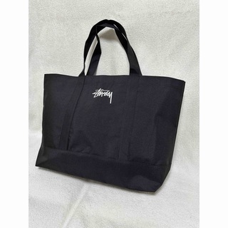 ステューシー(STUSSY)のSTUSSY  ステューシー　トートバッグ　バッグ　黒　(トートバッグ)