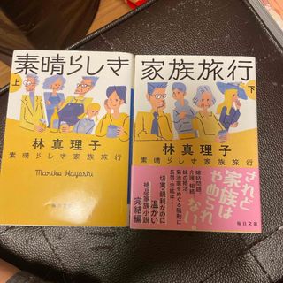 素晴らしき家族旅行 上下（毎日文庫） 林真理子(その他)