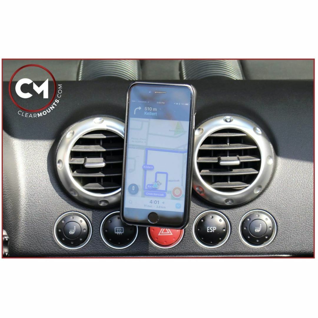 【人気商品】Clearmounts Audi TT(8N)用 スマートフォンホル スマホ/家電/カメラのスマホアクセサリー(その他)の商品写真