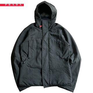 プラダ(PRADA)の極美品 PRADA SPORT 00SS PADDED NYLON JACKET(ナイロンジャケット)