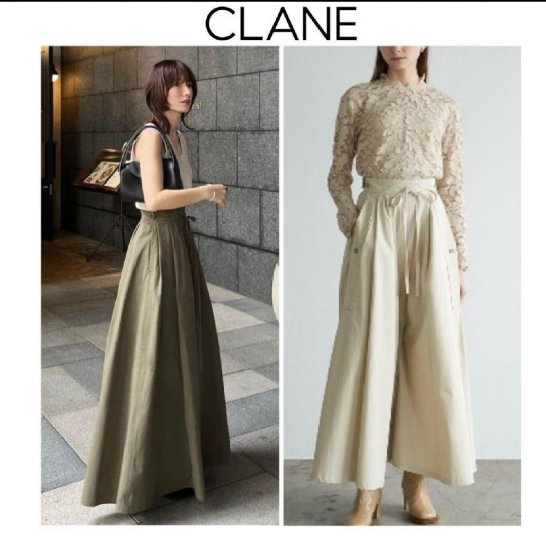 CLANE(クラネ)のclane 2WAY MILITARY VOLUME SKIRT 1 レディースのスカート(ロングスカート)の商品写真