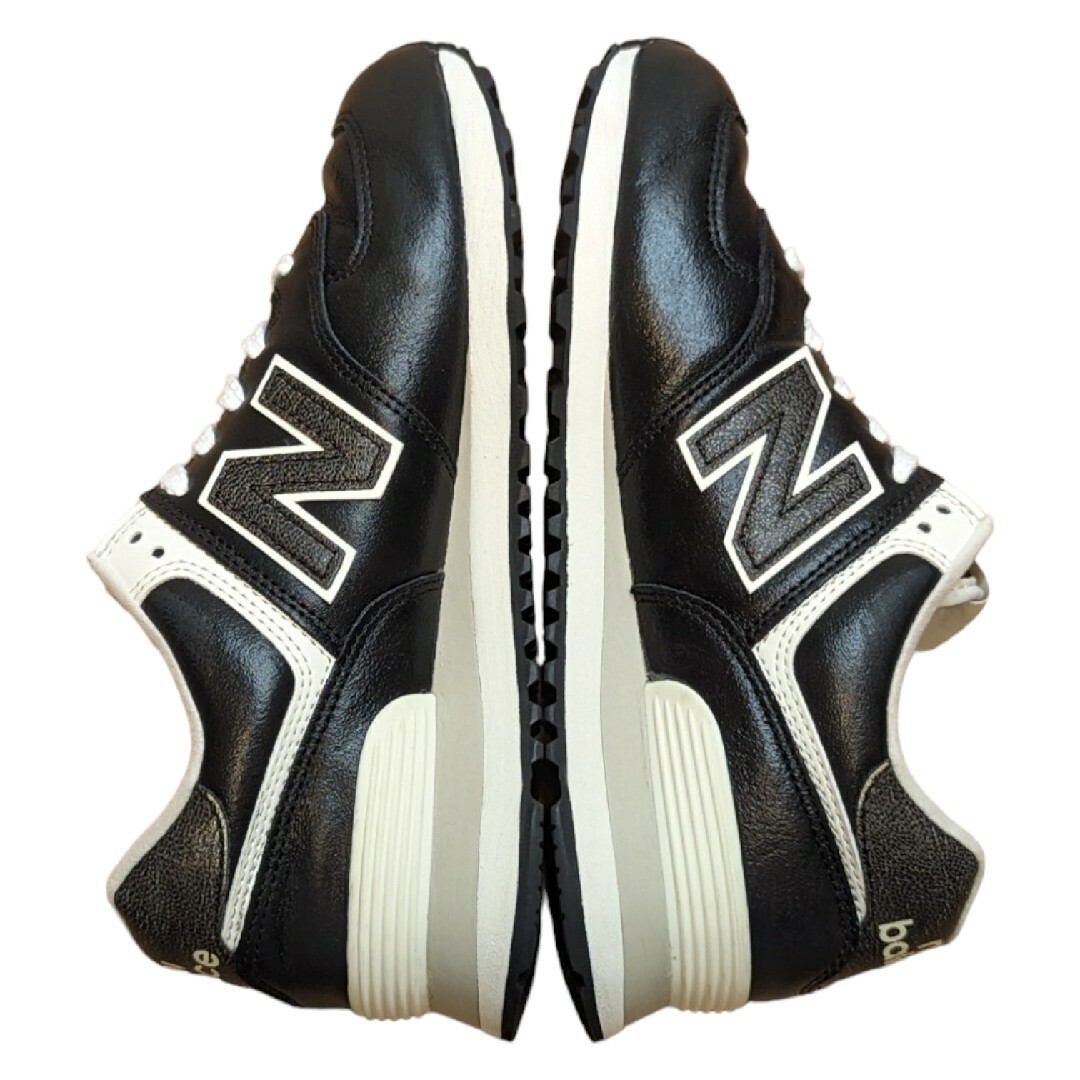 New Balance(ニューバランス)のnew balance ニューバランス WL574PL2 24cm ブラック レディースの靴/シューズ(スニーカー)の商品写真