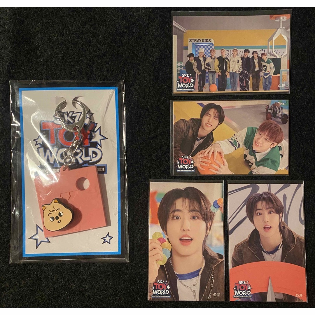 Stray Kids(ストレイキッズ)のStray Kids ハン TOYWORLD FCくじ ステッカー キーホルダー エンタメ/ホビーのタレントグッズ(アイドルグッズ)の商品写真