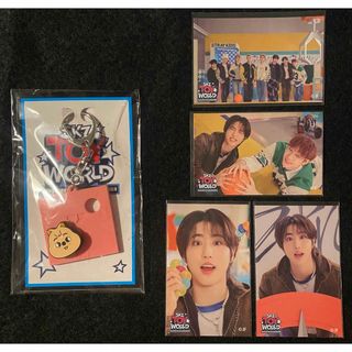 ストレイキッズ(Stray Kids)のStray Kids ハン TOYWORLD FCくじ ステッカー キーホルダー(アイドルグッズ)