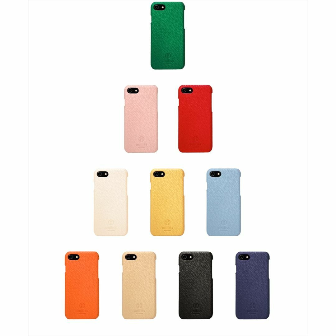 【色:オレンジ】【銀座発】unifiss iPhone SE 第二世代 iPho スマホ/家電/カメラのスマホアクセサリー(その他)の商品写真
