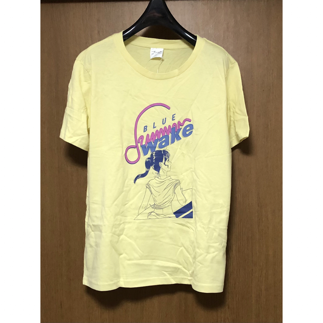 GU(ジーユー)の新品　GU tree13 コラボ　グラフィックTシャツ　イエロー レディースのトップス(シャツ/ブラウス(半袖/袖なし))の商品写真