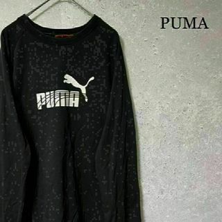 プーマ(PUMA)のPUMA プーマ 長袖 ロンＴ ビッグロゴ 刺繍ロゴ L(Tシャツ/カットソー(七分/長袖))