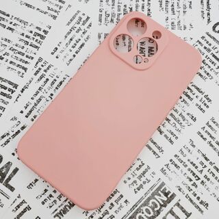 iPhone 13Pro シリコンケース (09) ピンク(iPhoneケース)