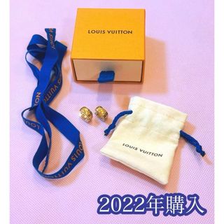 美品　ルイヴィトンLOUIS VUITTON ピアス　ブックルドレイユナノグラム