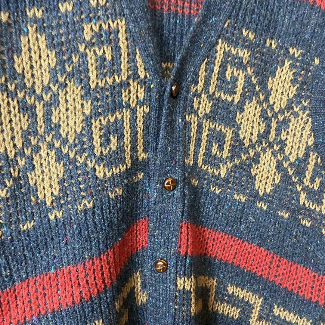 PENDLETON(ペンドルトン)の【usa製、オールシーズン使える1枚◎】PENDLETONウールベスト古着紺 メンズのトップス(ベスト)の商品写真