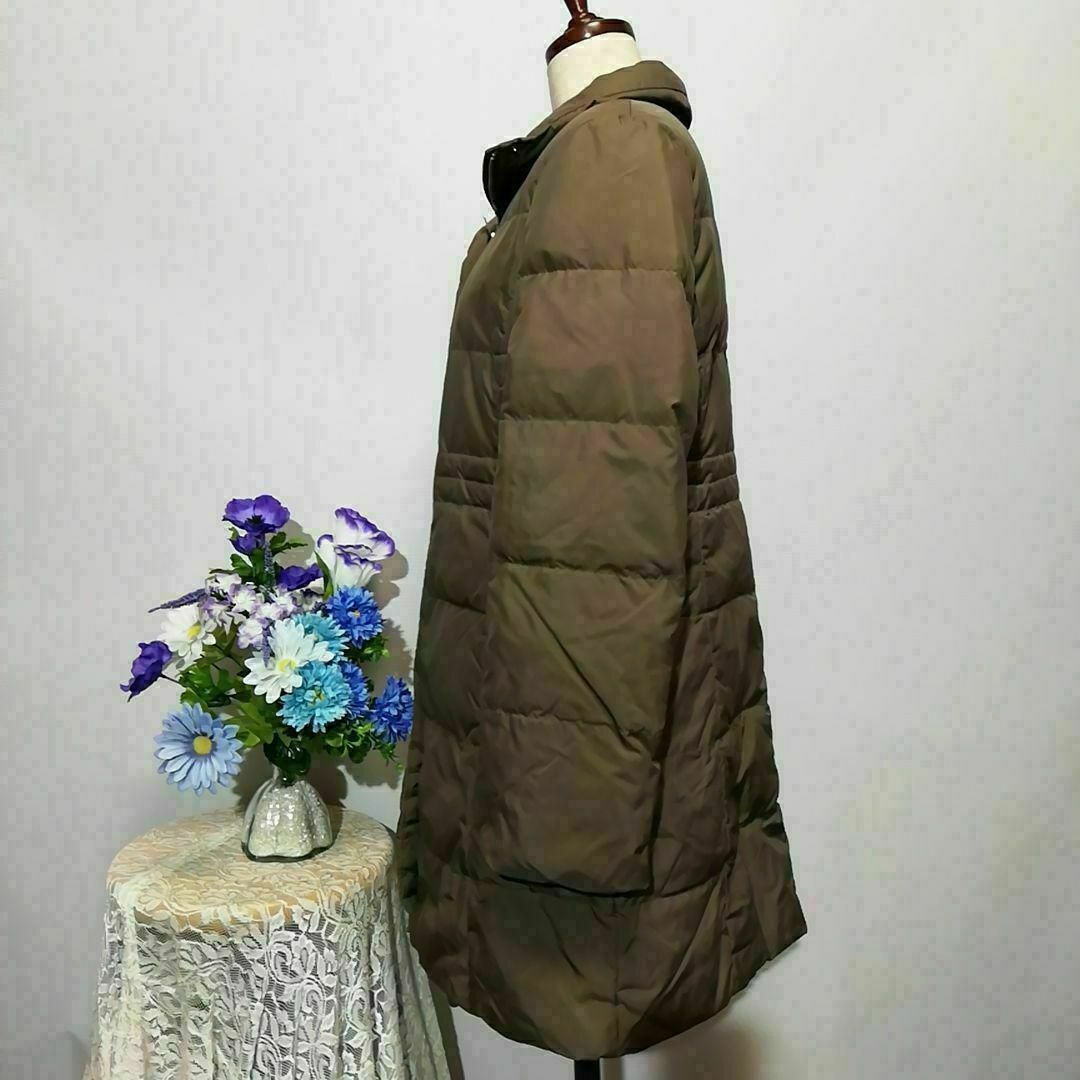 東京スタイル　Aライン 極上美品　ダウンジャケット　Lサイズ レディースのジャケット/アウター(ダウンジャケット)の商品写真