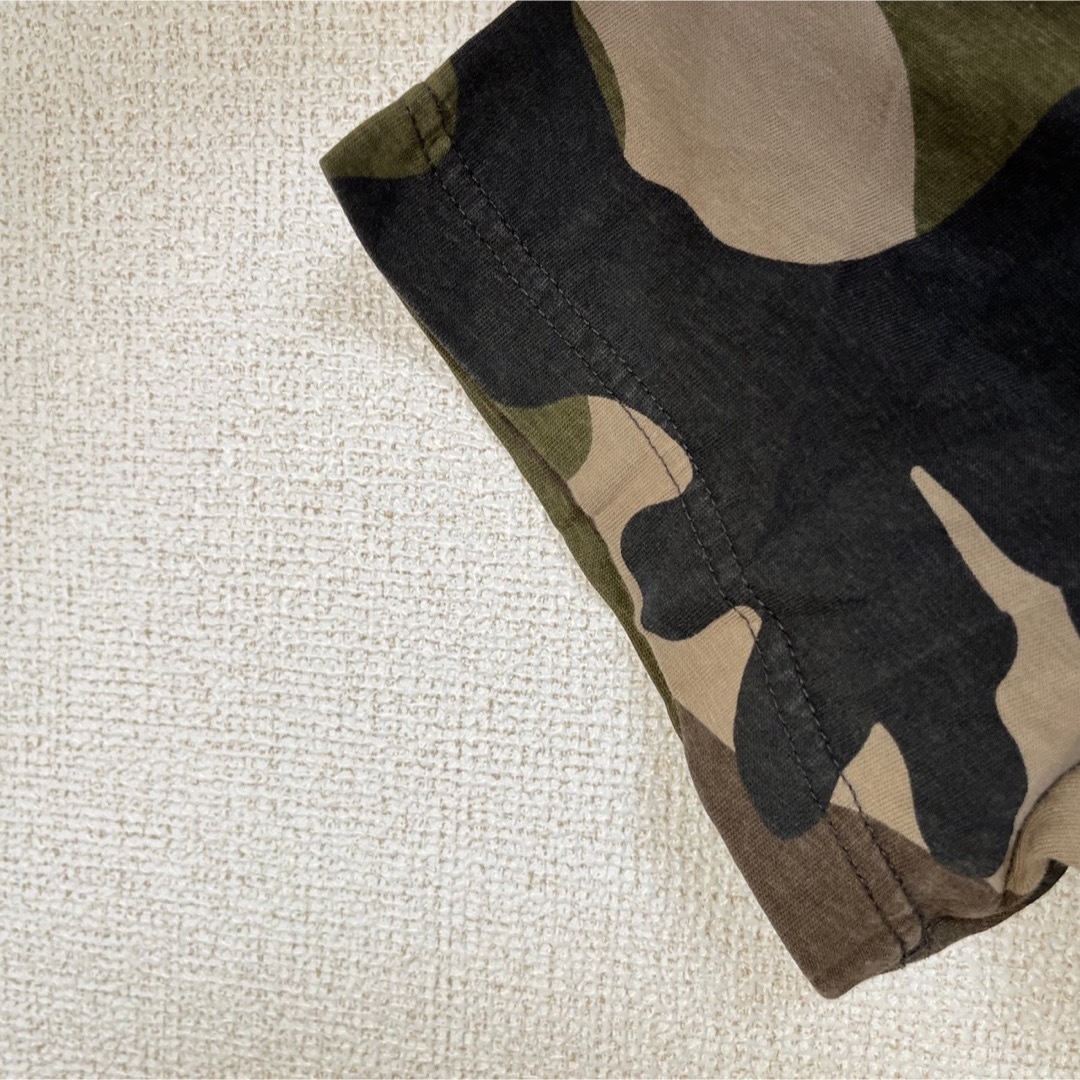 adidas(アディダス)の【アディダス】半袖Tシャツ　トレフォイルロゴ　デカロゴ　迷彩　カモフラ74 メンズのトップス(Tシャツ/カットソー(半袖/袖なし))の商品写真