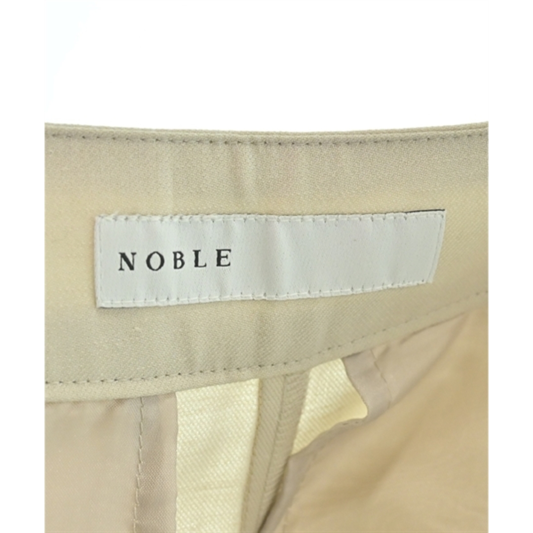 Noble(ノーブル)のNOBLE ノーブル パンツ（その他） 36(S位) ベージュ 【古着】【中古】 レディースのパンツ(その他)の商品写真