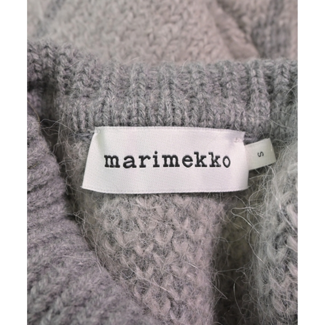 marimekko(マリメッコ)のmarimekko マリメッコ ニット・セーター S グレー(総柄) 【古着】【中古】 レディースのトップス(ニット/セーター)の商品写真