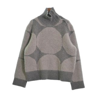 marimekko マリメッコ ニット・セーター S グレー(総柄) 【古着】【中古】