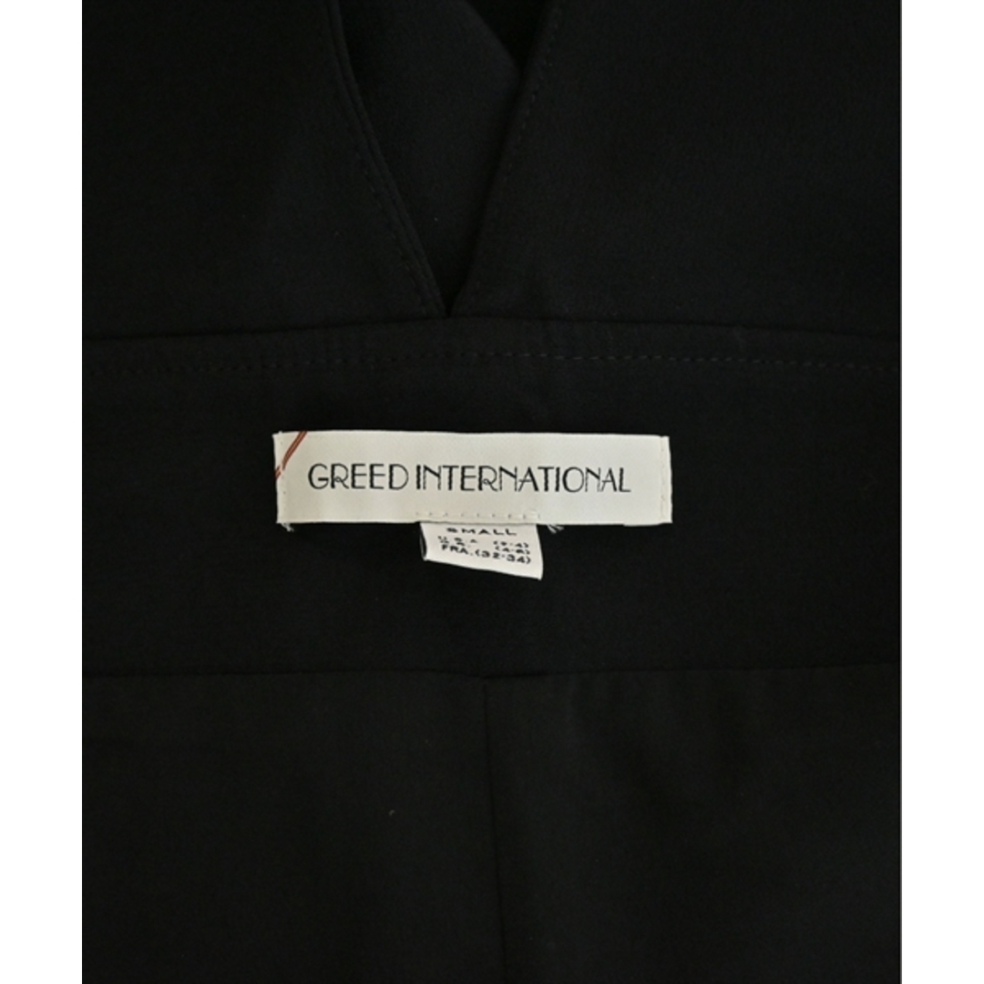 GREED(グリード)のGREED グリード オールインワン/サロペット S 黒 【古着】【中古】 レディースのパンツ(サロペット/オーバーオール)の商品写真