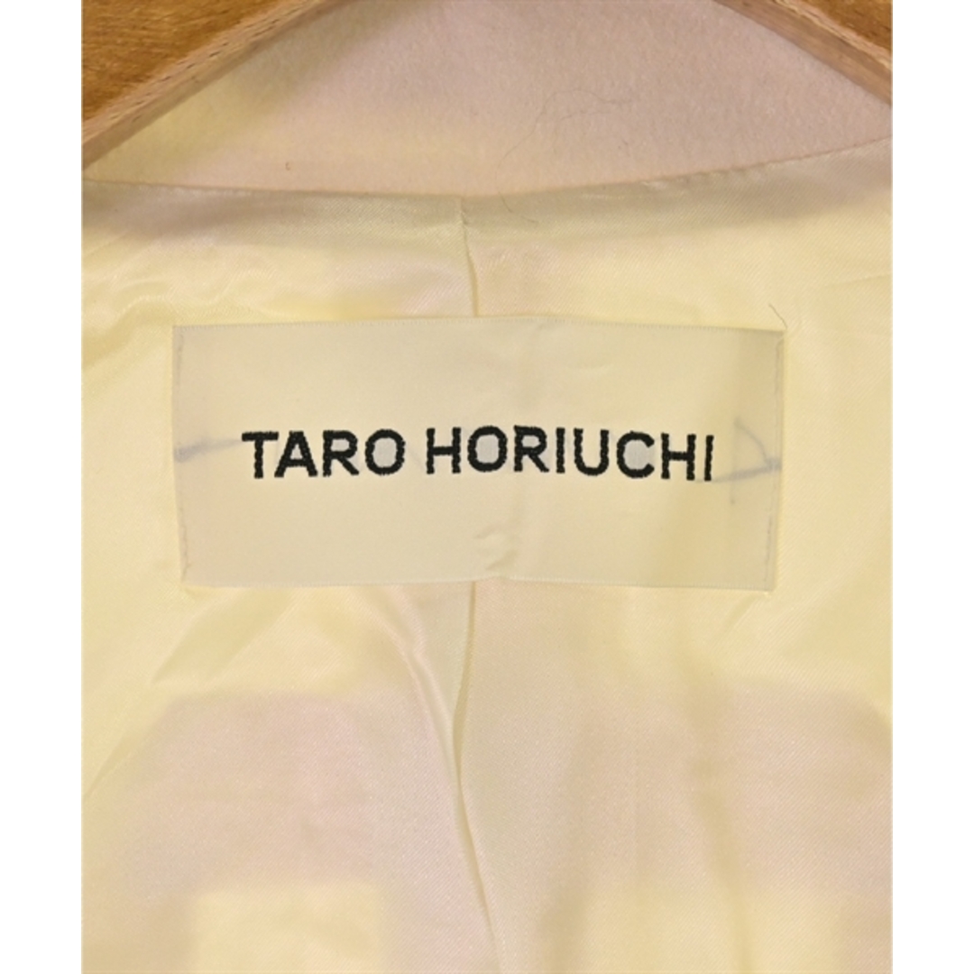 TARO HORIUCHI(タロウホリウチ)のTARO HORIUCHI チェスターコート 2(M位) ベージュ 【古着】【中古】 レディースのジャケット/アウター(チェスターコート)の商品写真