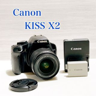 キヤノン(Canon)のCanon EOS KISS X2【充電器付】(デジタル一眼)