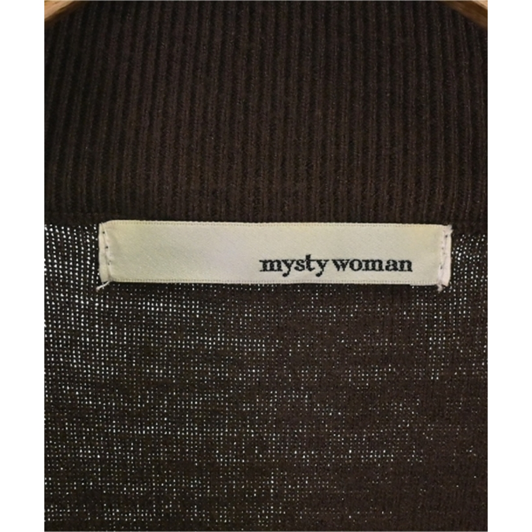 mysty woman(ミスティウーマン)のmysty woman ミスティーウーマン ニット・セーター F 茶 【古着】【中古】 レディースのトップス(ニット/セーター)の商品写真