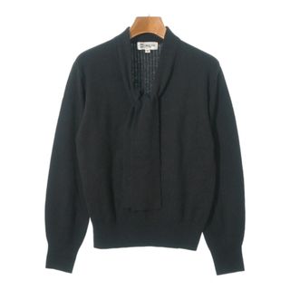 エムケーミッシェルクラン(MK MICHEL KLEIN)のMK MICHEL KLEIN ニット・セーター 38(M位) 黒 【古着】【中古】(ニット/セーター)