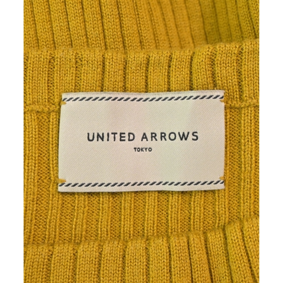 UNITED ARROWS(ユナイテッドアローズ)のUNITED ARROWS ニット・セーター -(XS位) マスタード 【古着】【中古】 レディースのトップス(ニット/セーター)の商品写真