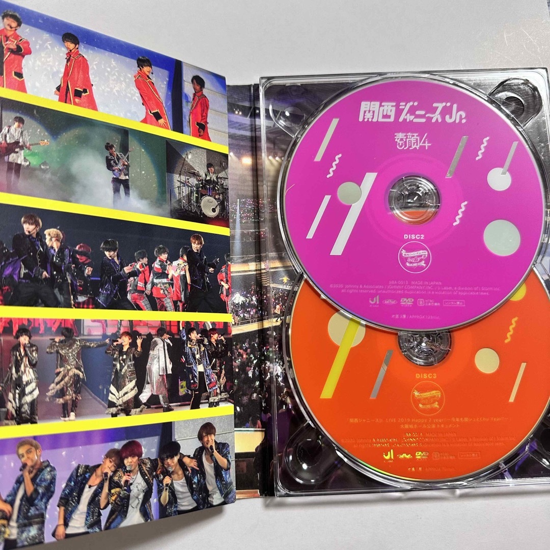 関西ジャニーズjr. 素顔4 夢の関西アイランド 2020 あけおめ  DVD エンタメ/ホビーのDVD/ブルーレイ(ミュージック)の商品写真