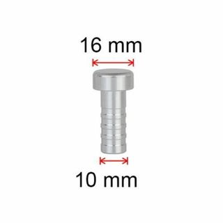 アルミメクラ栓 10mm ブローオフ・エアバキューム系・ラジエター系のホース栓に(汎用パーツ)