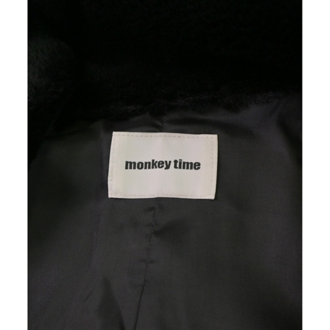 MONKEY TIME モンキータイム ブルゾン M 黒 【古着】【中古】 メンズのジャケット/アウター(その他)の商品写真