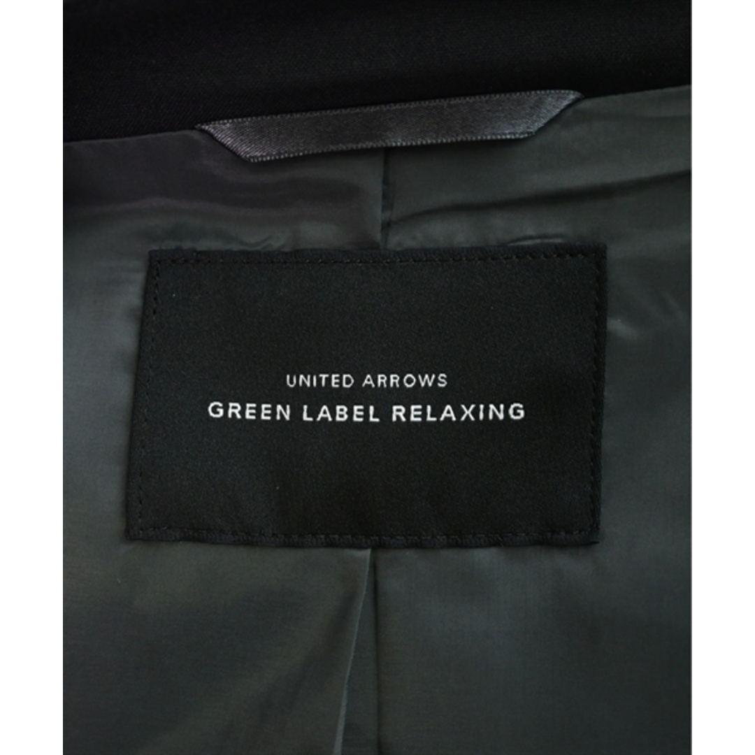 green label relaxing ノーカラージャケット 44(XL位) 【古着】【中古】 レディースのジャケット/アウター(ノーカラージャケット)の商品写真
