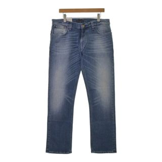 ヌーディジーンズ(Nudie Jeans)のNudie Jeans デニムパンツ 36(XXL位) 青(デニム) 【古着】【中古】(デニム/ジーンズ)