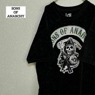 SONS OF ANARCHY Tシャツ 半袖 ゆるだぼ ドクロ スカル XL(Tシャツ/カットソー(半袖/袖なし))