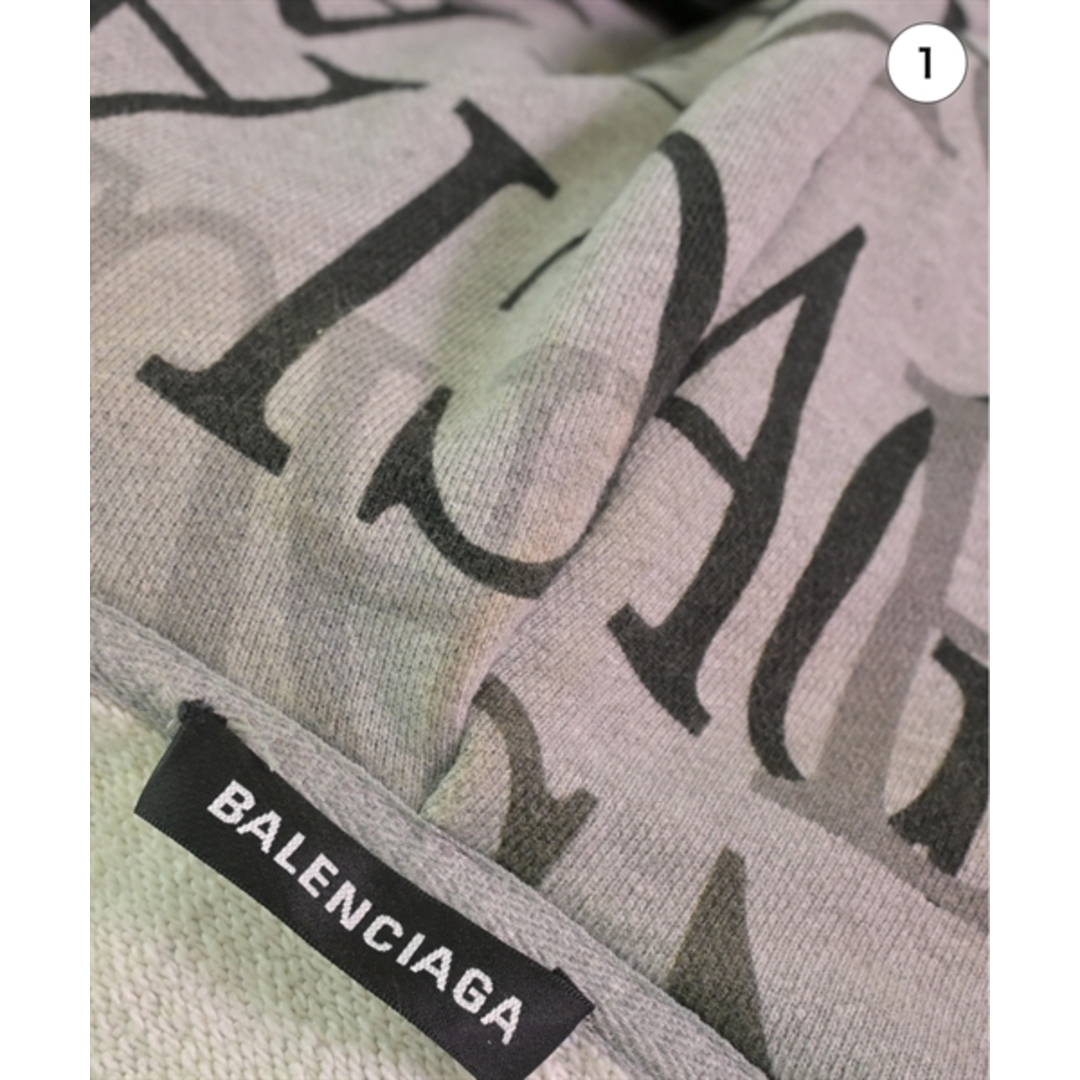 Balenciaga(バレンシアガ)のBALENCIAGA バレンシアガ パーカー F グレー 【古着】【中古】 メンズのトップス(パーカー)の商品写真