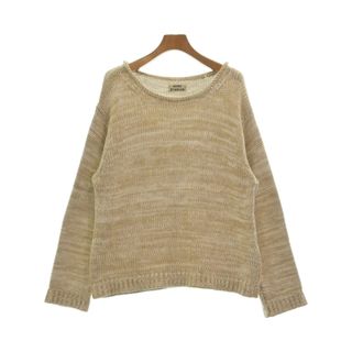 Acne Studios ニット・セーター XS ベージュx白(ミックス) 【古着】【中古】