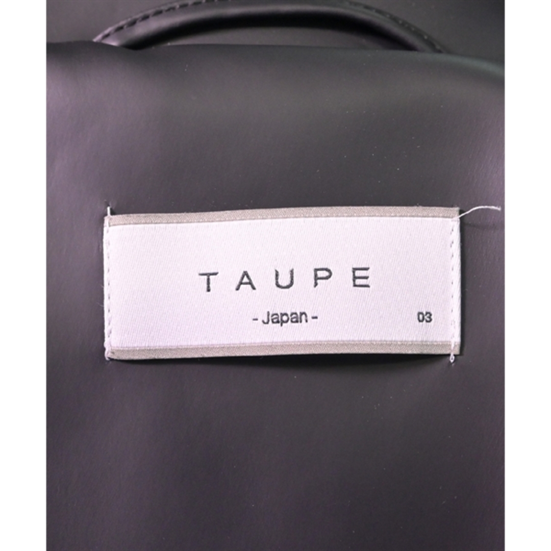 taupe トープ ブルゾン（その他） 3(L位) 黒x茶 【古着】【中古】 メンズのジャケット/アウター(その他)の商品写真