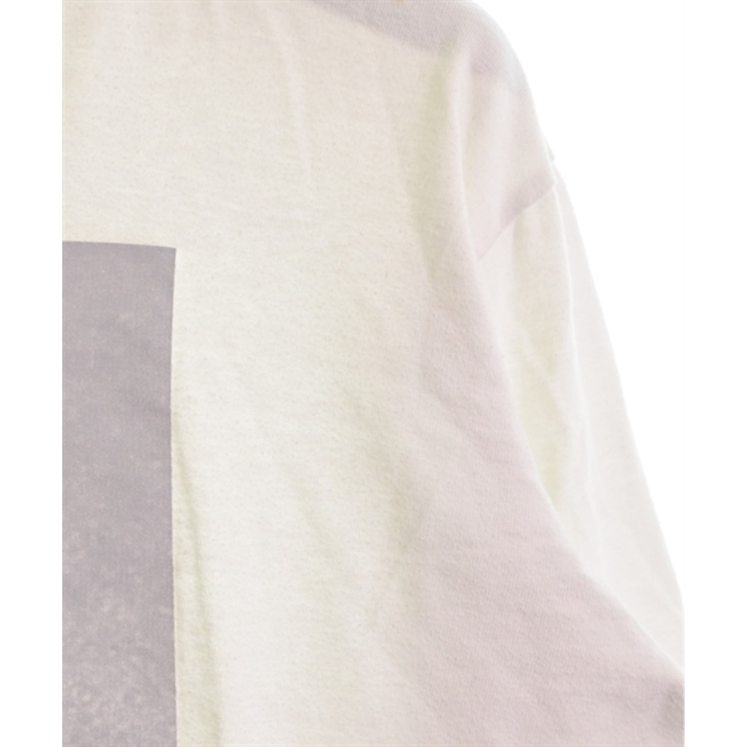 ANREALAGE(アンリアレイジ)のANREALAGE アンリアレイジ Tシャツ・カットソー 48(L位) 白 【古着】【中古】 メンズのトップス(Tシャツ/カットソー(半袖/袖なし))の商品写真
