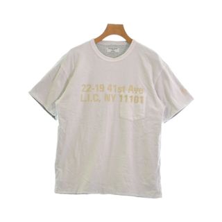 エンジニアードガーメンツ(Engineered Garments)のEngineered Garments Tシャツ・カットソー -(M位) 白 【古着】【中古】(カットソー(半袖/袖なし))