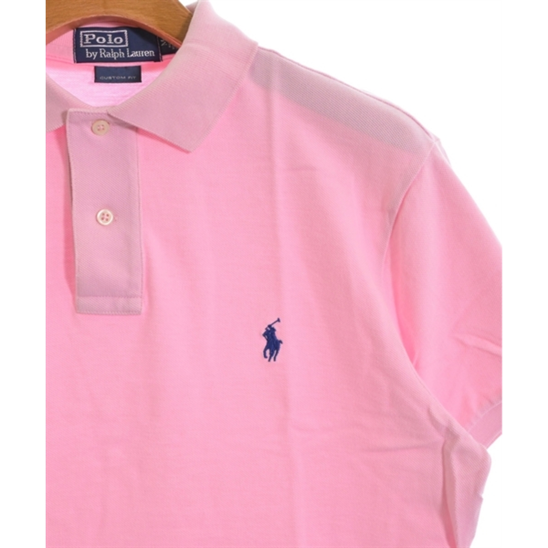 POLO RALPH LAUREN(ポロラルフローレン)のPolo Ralph Lauren ポロラルフローレン ポロシャツ M ピンク 【古着】【中古】 メンズのトップス(ポロシャツ)の商品写真