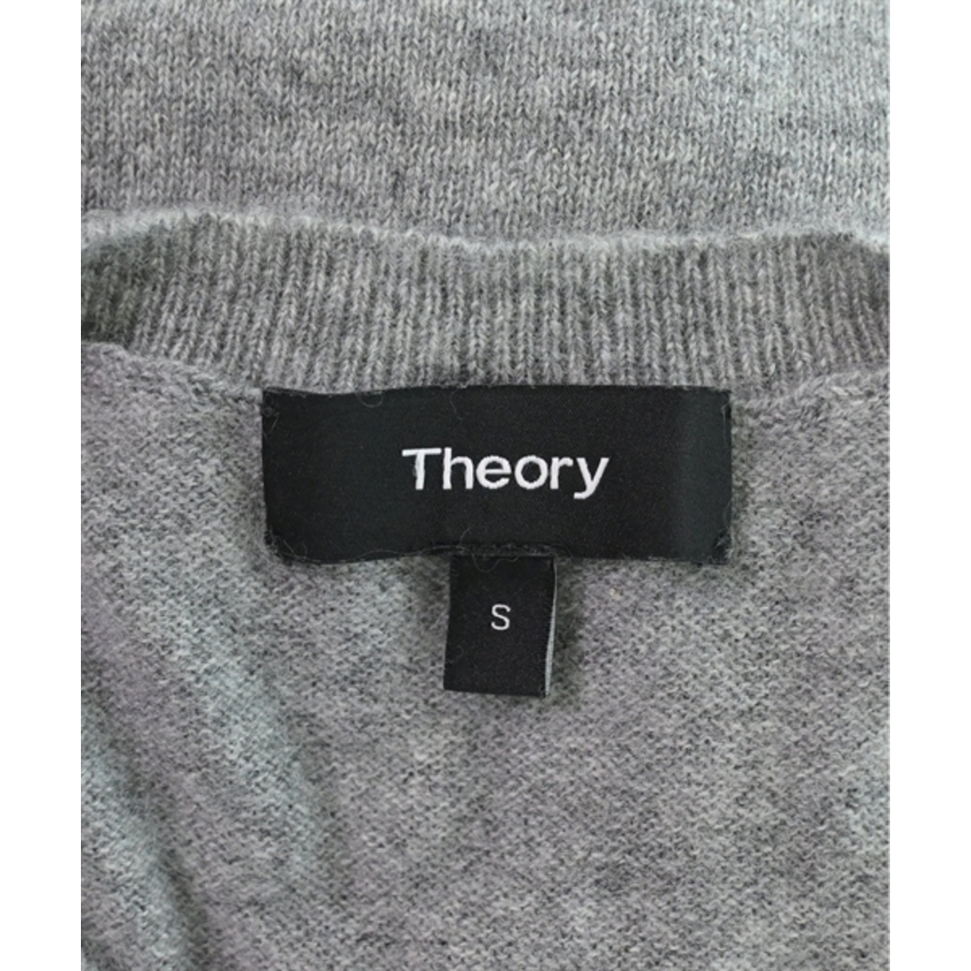 theory(セオリー)のTheory セオリー ニット・セーター S グレー 【古着】【中古】 レディースのトップス(ニット/セーター)の商品写真