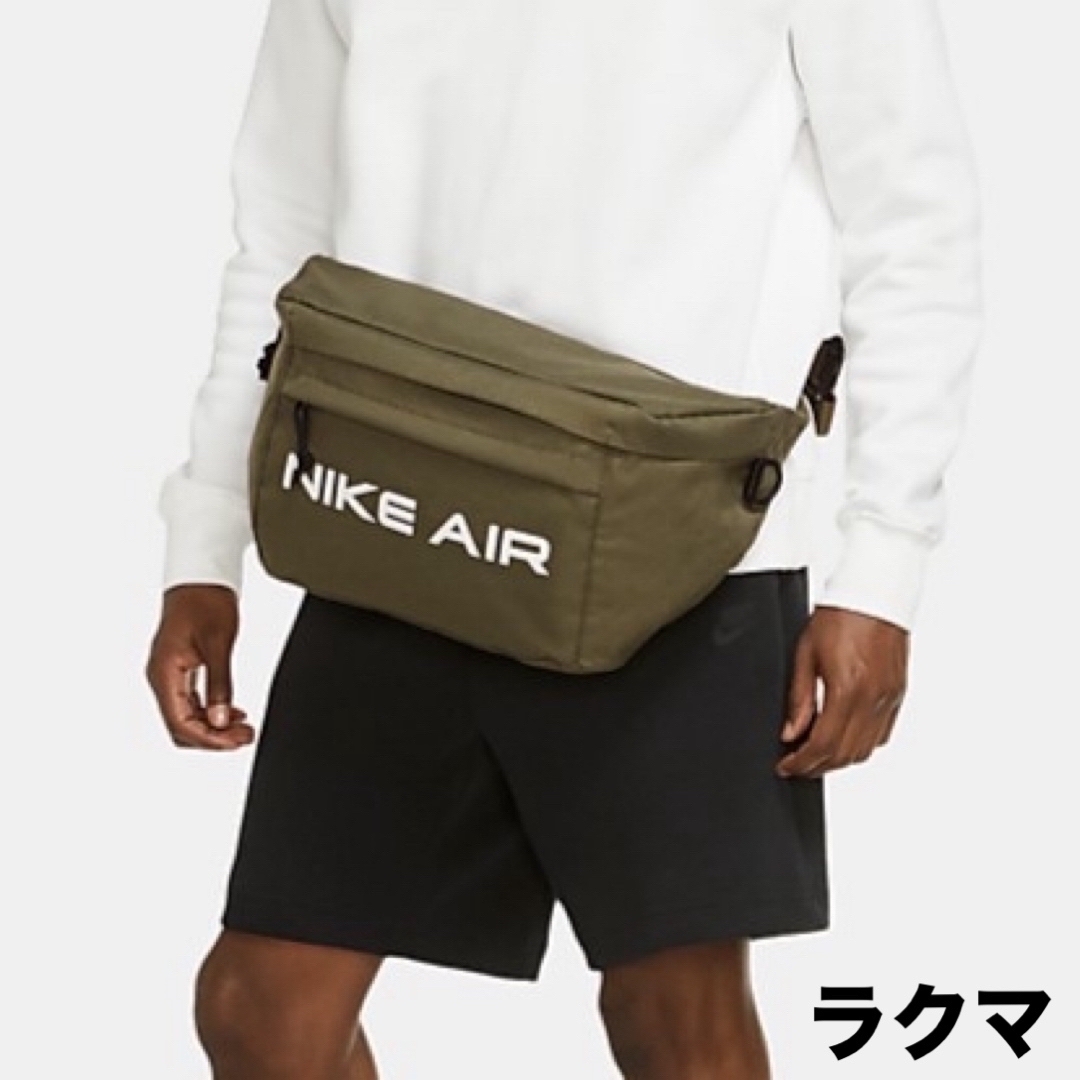 NIKE(ナイキ)のNIKE AIRウエスト バッグ  テック ヒップ パック DC7354 カーキ レディースのバッグ(ボディバッグ/ウエストポーチ)の商品写真