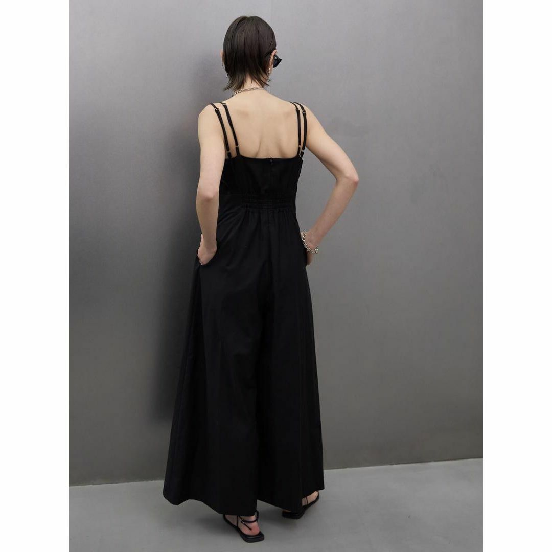 さんりんしゃ様専用出品JUMPSUIT BLACK レディースのワンピース(ロングワンピース/マキシワンピース)の商品写真