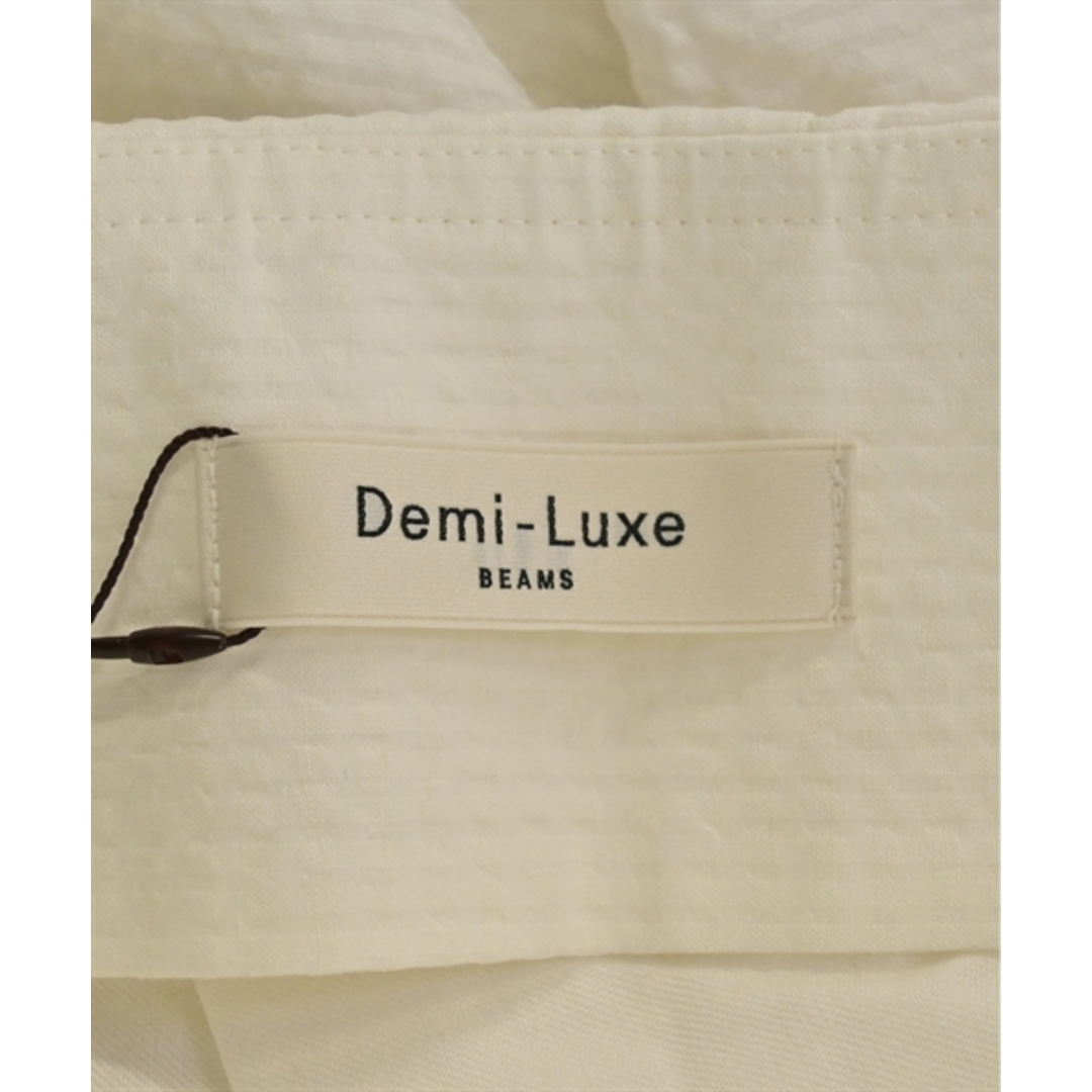 Demi-Luxe BEAMS(デミルクスビームス)のDemi-Luxe BEAMS ロング・マキシ丈スカート 36(S位) 白 【古着】【中古】 レディースのスカート(ロングスカート)の商品写真