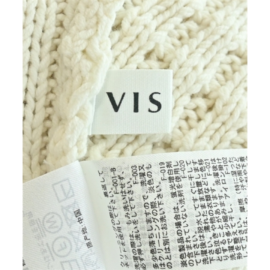ViS(ヴィス)のViS ヴィス ニット・セーター F オフホワイト 【古着】【中古】 レディースのトップス(ニット/セーター)の商品写真